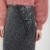Ottod’Ame – Longuette Skirt with Sequins