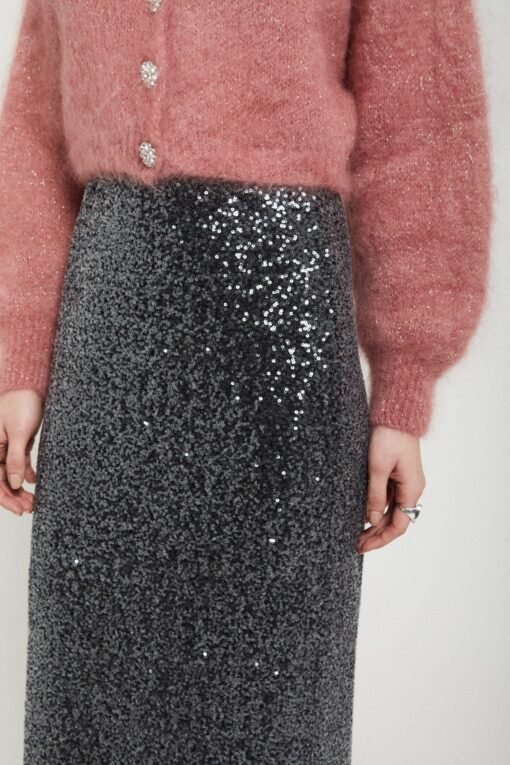 Ottod’Ame – Longuette Skirt with Sequins