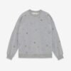 Cotton Sweatshirt with Strass