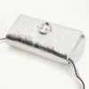 Leather Juicy Bag Silver
