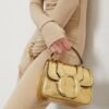 Leather Tesorino Gold Mini Bag