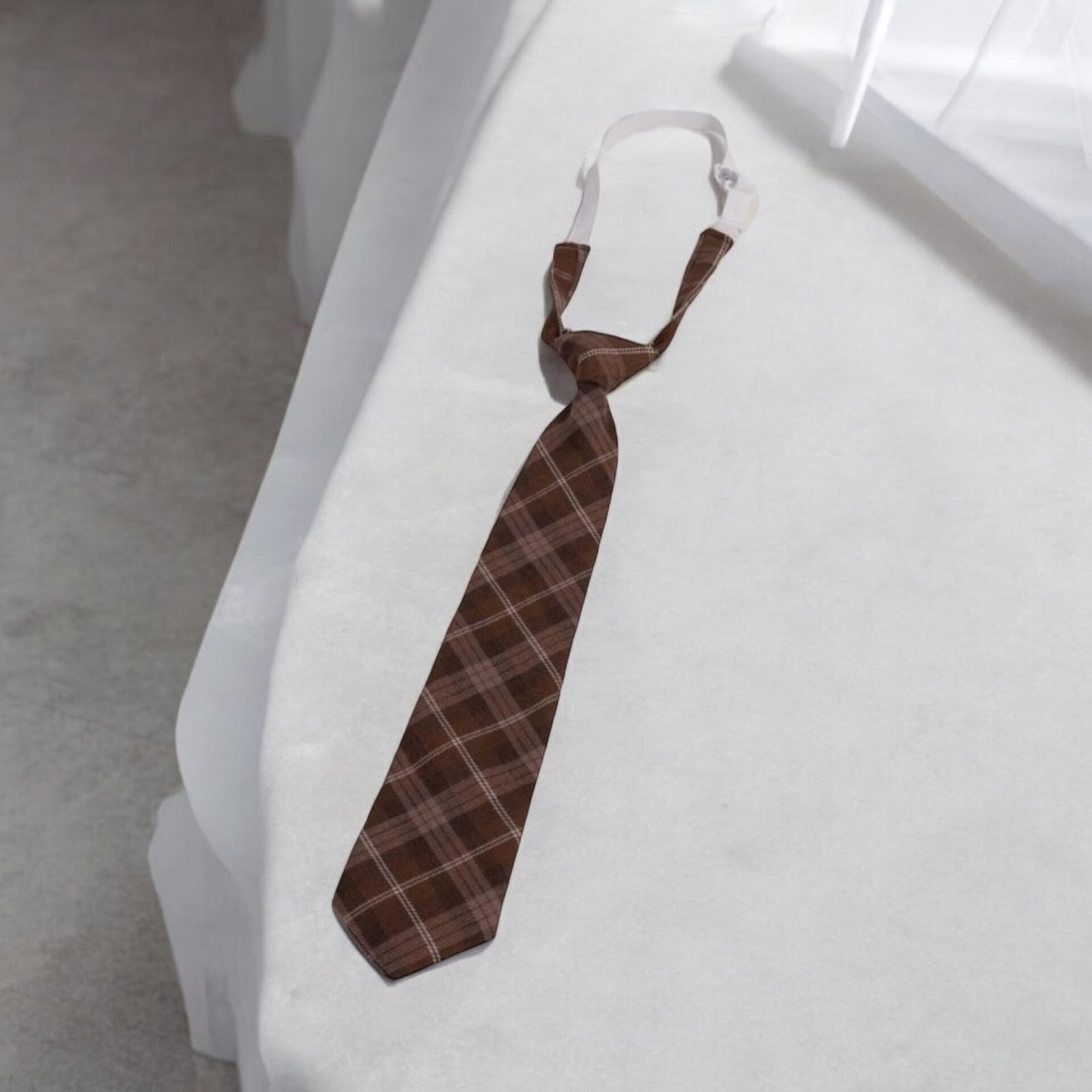 Plaid Adjustable Tie