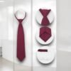 Wine Red Adjustable Tie Wine Red Adjustable Tie