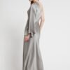 One-Shoulder Viscose Long Dress