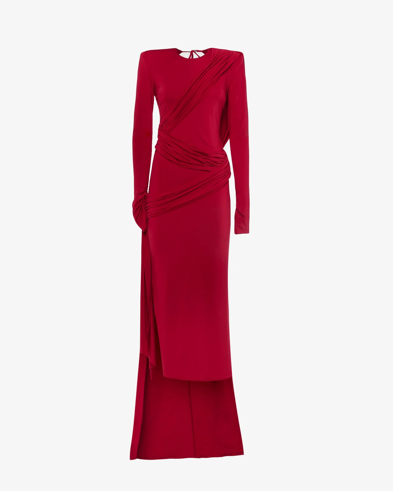 Acora – Asymmetric Open Back Draped Dress Acora – Asymmetric Open Back Draped Dress