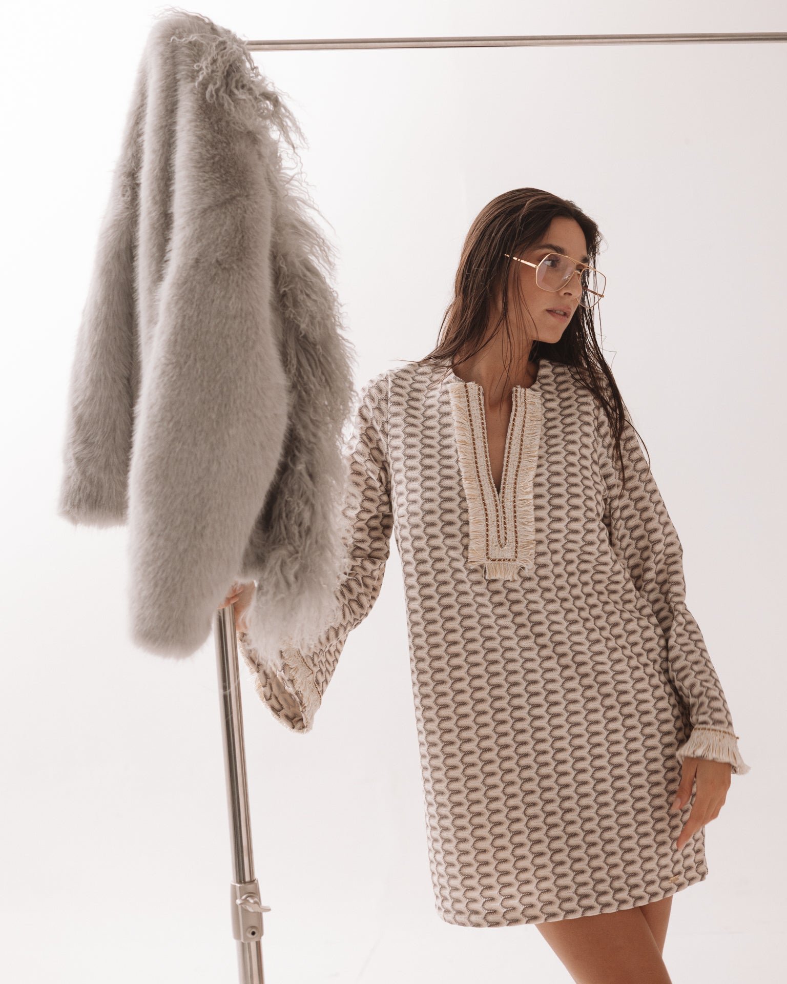 PHO Firenze V-Charmer Knit Dress PHO Firenze V-Charmer Knit Dress
