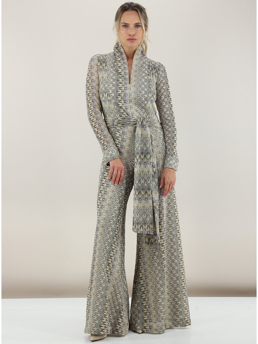 Flame Knitted Jumpsuit Flame Knitted Jumpsuit