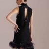 PHO Firenze The Aveline Feather Dress