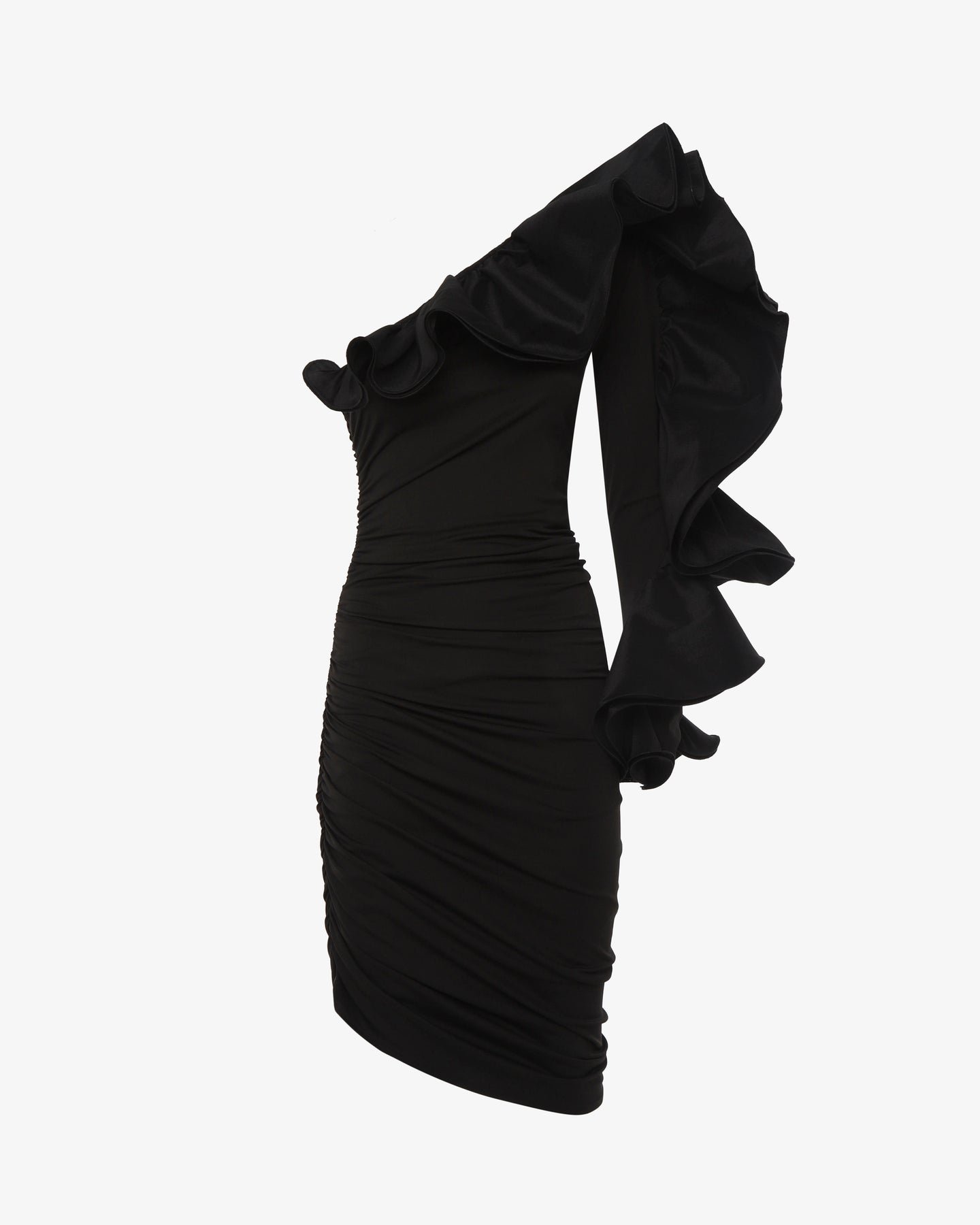 Black Acheo Short Dress Black Acheo Short Dress