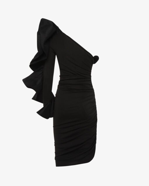 Black Acheo Short Dress Black Acheo Short Dress