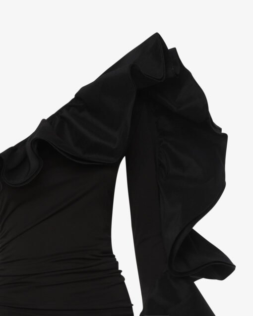 Black Acheo Short Dress Black Acheo Short Dress