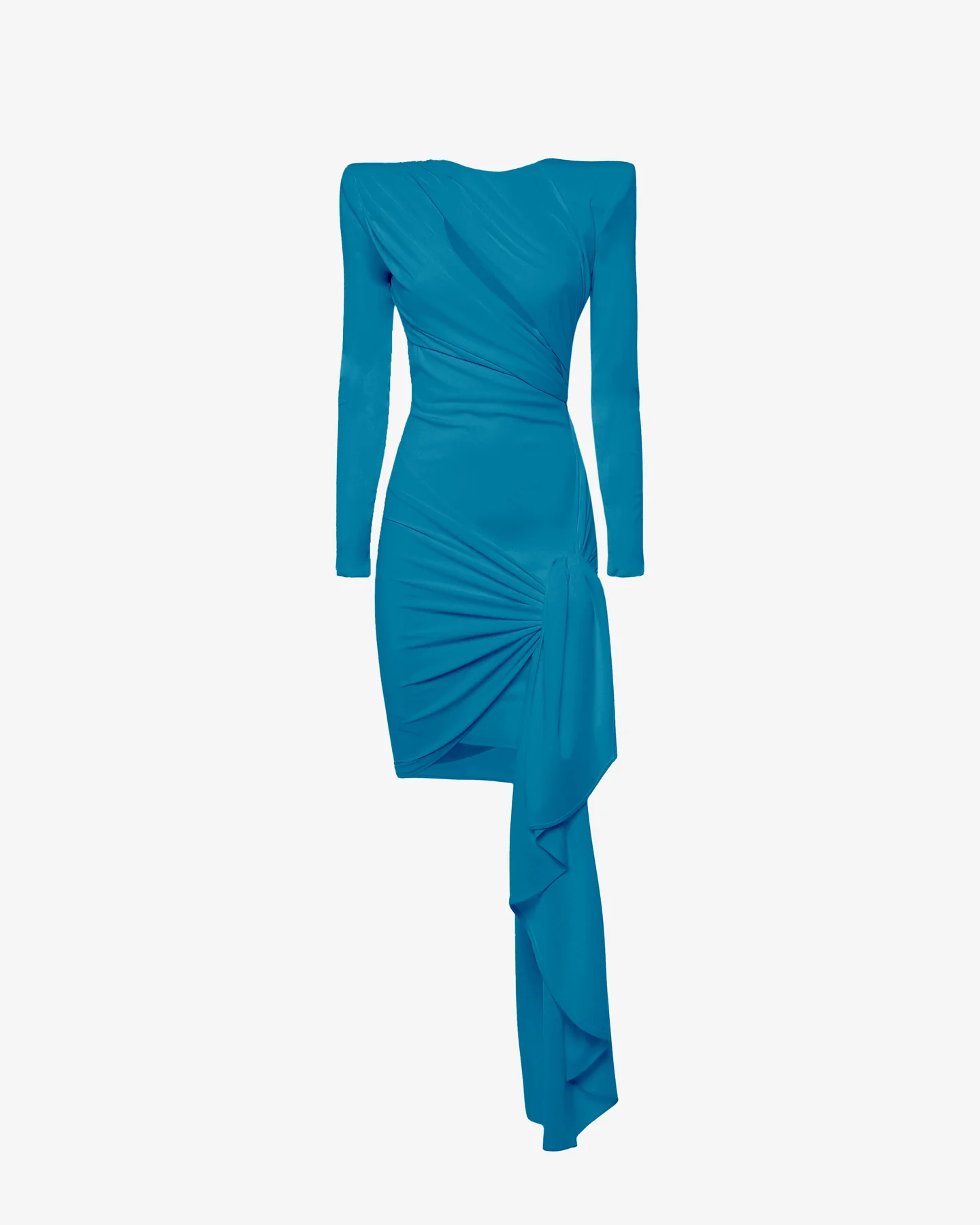 Acre zaffiro mini dress with cut out and drapes Acre zaffiro mini dress with cut out and drapes