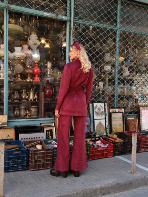 Stardust Corduroy Belted Blazer